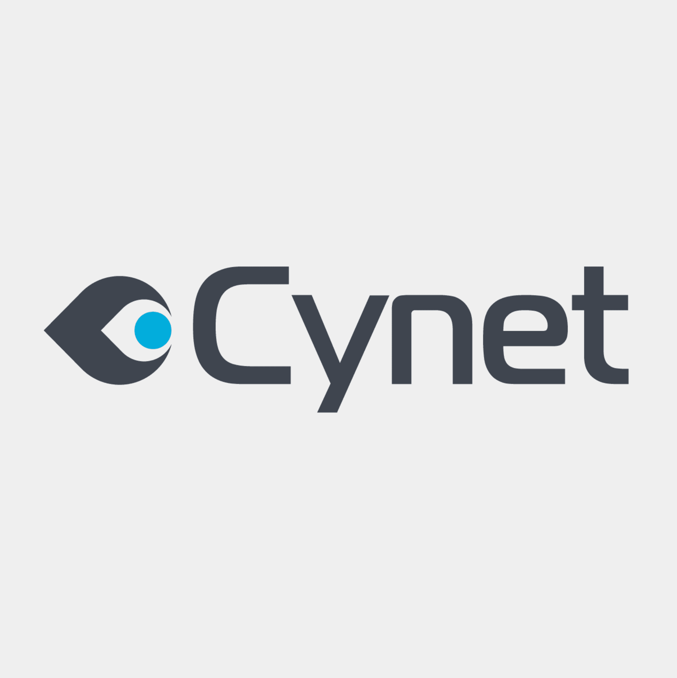 The logo for Cynet to introduce the topic ahead reviewing the Cynet 360 XDR solution.