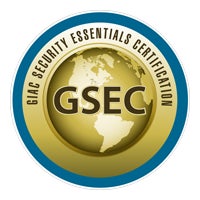 GSEC badge.