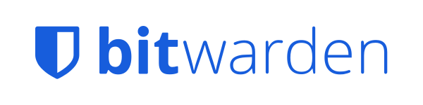 Bitwarden logo.
