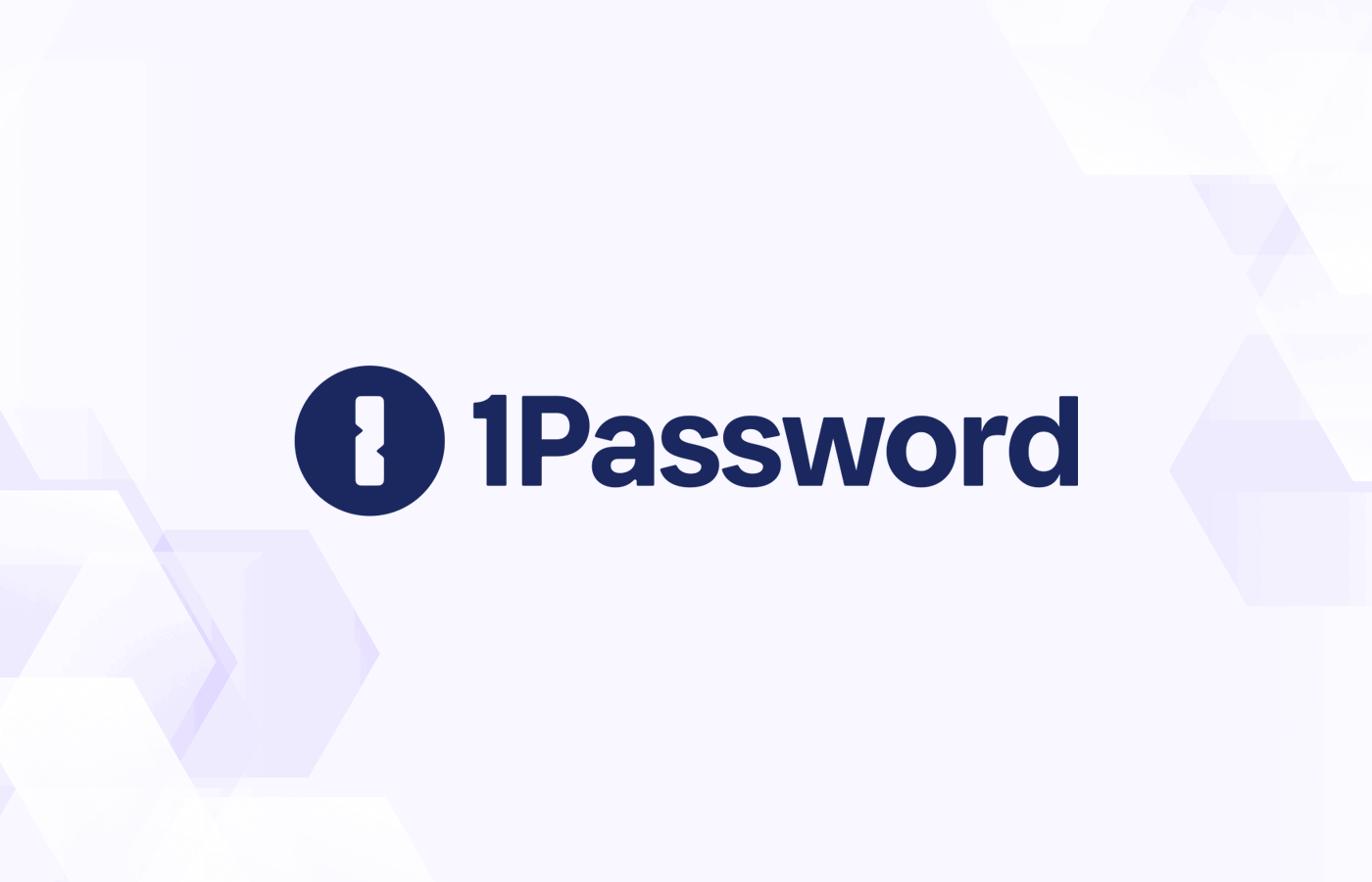 Review graphic featuring 1Password logo.