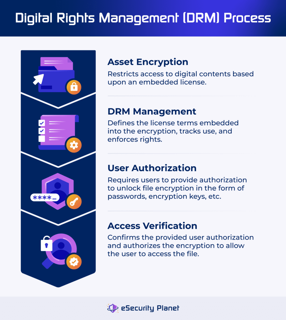The Digital Rights Management (DRM) Process 
