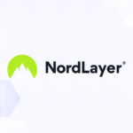 Review graphic featuring the logo of NordLayer.