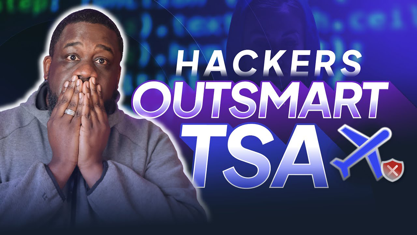 Thumbnail image of the "Hackers OUTSMART TSA Security with Simple SQL Trick?" YouTube video.