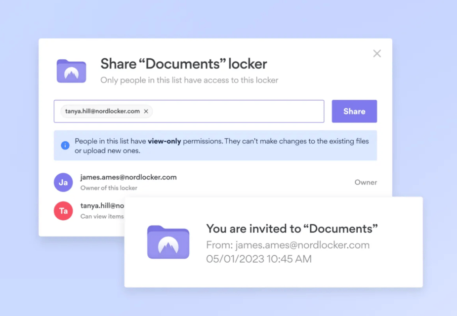 Nordlocker screenshot