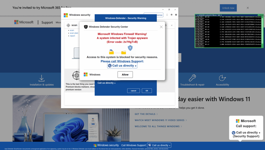 Bing Ads Abused to Deliver Azure-Hosted Tech Support Scams