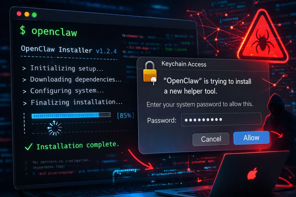 Fake OpenClaw npm Package Installs GhostClaw Malware
