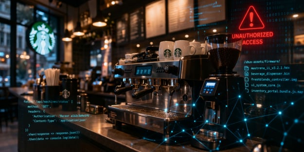 Alleged Starbucks Incident Exposes Code and Firmware