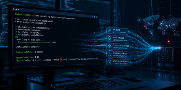 Fake Claude Code Installers Deliver Credential-Stealing Malware 