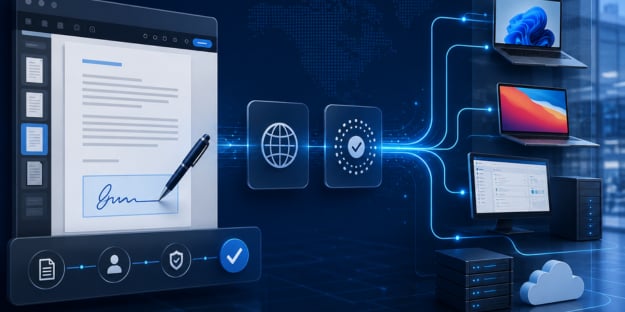 DocuSign Phishing Kit Delivers RMM Tools to Windows and macOS 
