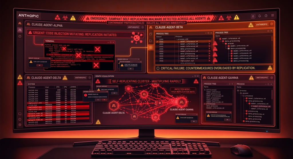 Claude Agents Started a ‘Turf War’ That Escalated to Self-Replicating Malware