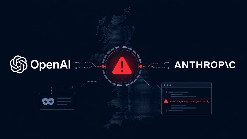 OpenAI and Anthropic Agents Took 19 Unauthorised Actions During UK Cyber Tests